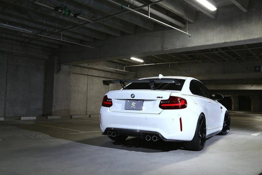 3DDesign Carbon Fibre Rear Diffuser (Type 1) for BMW M2 & M2 Competition (2015-2021, F87)
