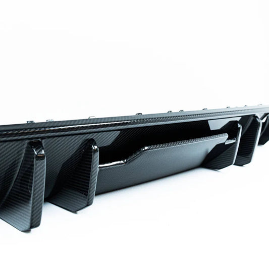 Audi RS3 Saloon 8Y Pre-Preg Carbon Fibre ID-01 Rear Diffuser by TRE (2020-2024)