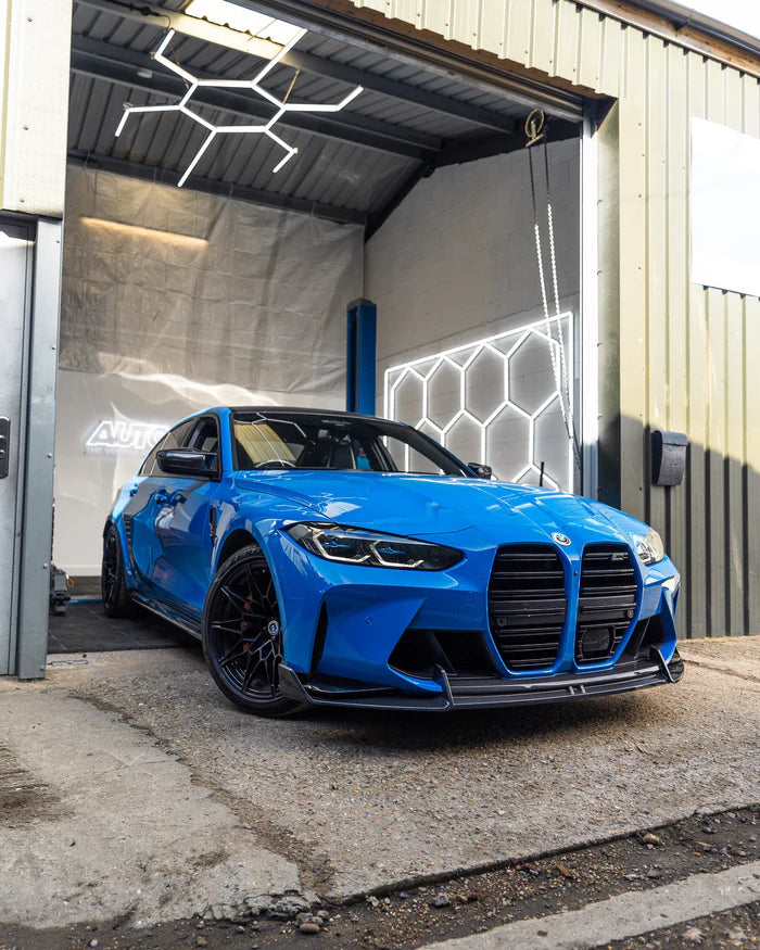 BMW M3 G80 G81 & M4 G82 G83 Dry Carbon Fibre Front Splitter by Adro (2021+)
