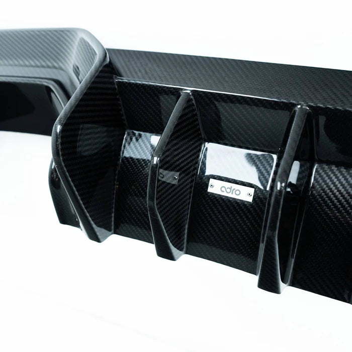 BMW M3 G80 G81 & M4 G82 G83 Dry Carbon Fibre Rear Diffuser by Adro (2021+)