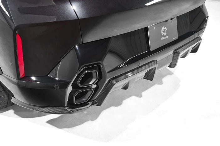 BMW XM G09 Carbon Fibre Rear Diffuser by 3D Design