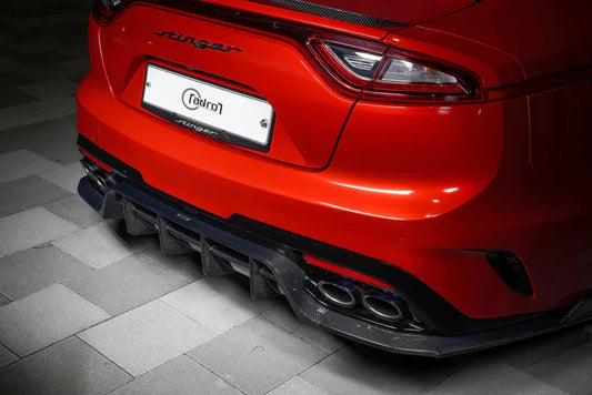 Kia Stinger Carbon Fibre Rear Diffuser V2 by Adro (2018+)