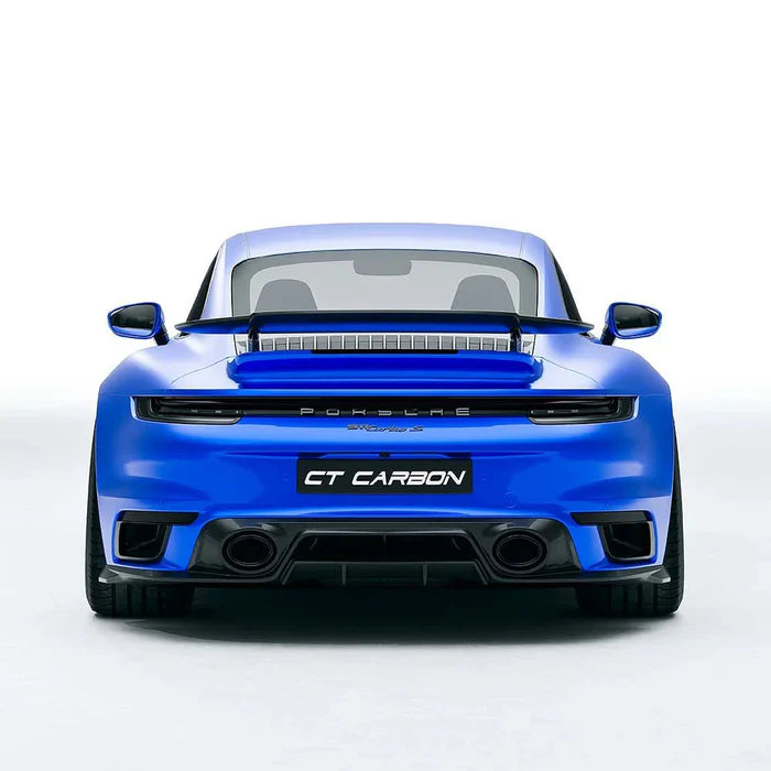 Porsche 911 (992) Turbo S Pre-Preg Carbon Fibre Rear Diffuser (2020+)