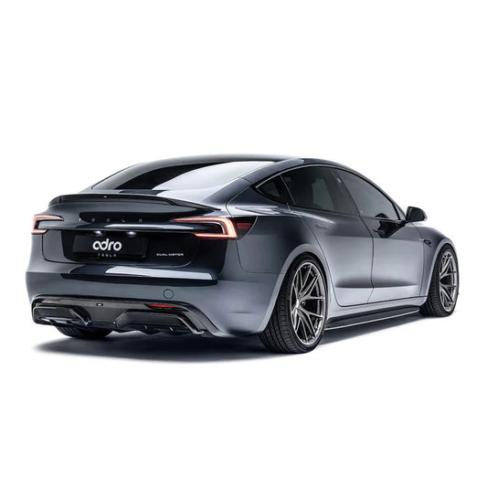 Tesla Model 3 Highland Carbon Fiber Rear Diffuser by Adro