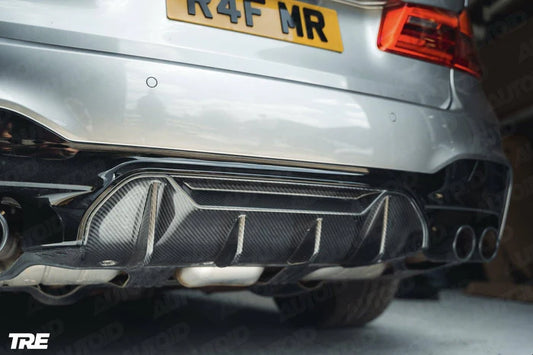 TRE Pre-preg Carbon Fibre Performance Rear Diffuser for BMW M5 (2017-2023, F90)