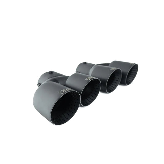 BMW M240I G42 M340I G20 AND M440I G22 CERAKOTE BLACK EXHAUST TIPS BY TRE (2021 + ) - Exhaust Tips