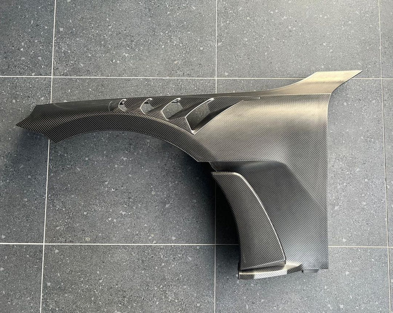 BMW M2 G87 Carbon Fibre Front Fender Wings by Alpha-N (2023 + ) - Carbon Fenders