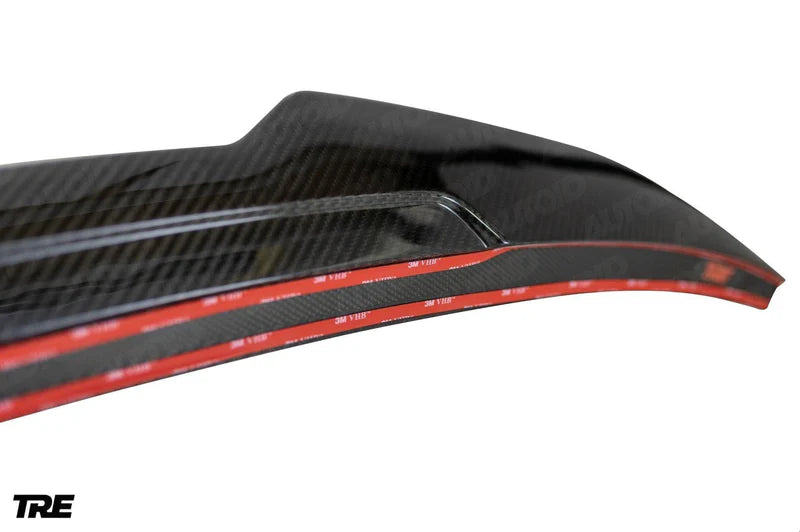 BMW M3 G80 & BMW 3 SERIES G20 PRE-PREG CARBON FIBRE DUCKTAIL REAR SPOILER BY TRE (2018 + ) - Carbon Rear Spoiler
