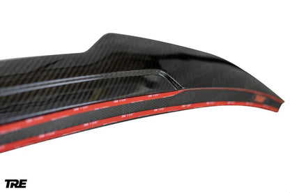 BMW M3 G80 & BMW 3 SERIES G20 PRE-PREG CARBON FIBRE DUCKTAIL REAR SPOILER BY TRE (2018 + ) - Carbon Rear Spoiler