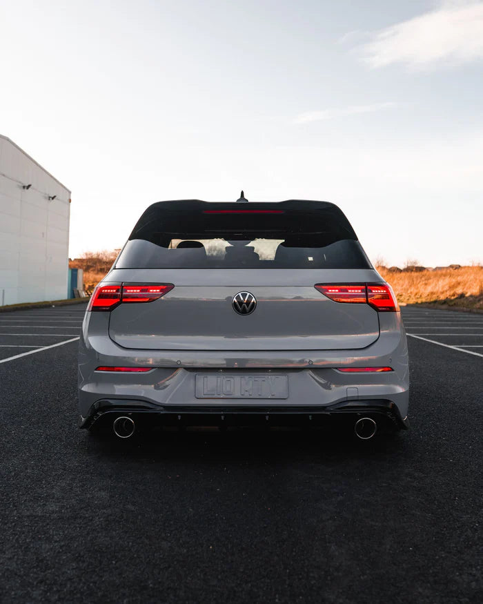 VW Golf R-Line / GTI / R / GTD / GTE Mk8 & Mk8.5 EVO-1 Gloss Black Rear Spoiler by ZAERO (2020+)