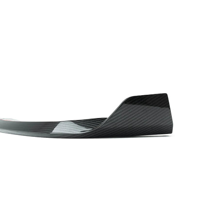 BMW G87 M2 TR87 CARBON FIBRE FRONT SPLITTER WITH WINGLETS BY TRE (2023 + ) - Carbon Splitter