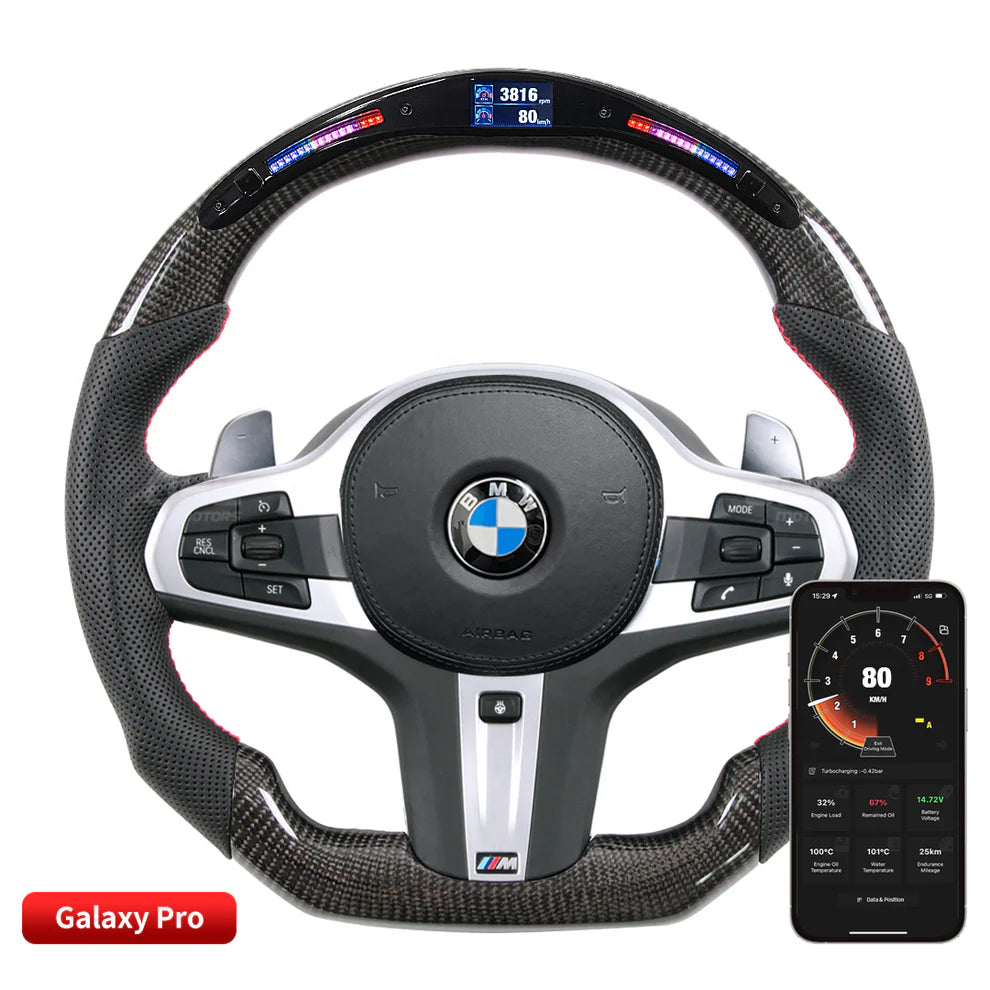 Galaxy Pro LED Steering Wheel for M2 G87/ M3 G80/G81/ M4 G82/G83 - Steering Wheel