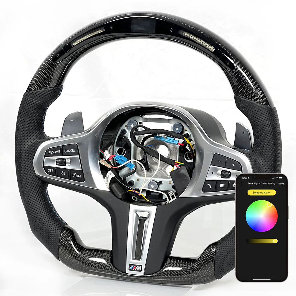 Galaxy Pro LED Steering Wheel for M2 G87/ M3 G80/G81/ M4 G82/G83 - Steering Wheel