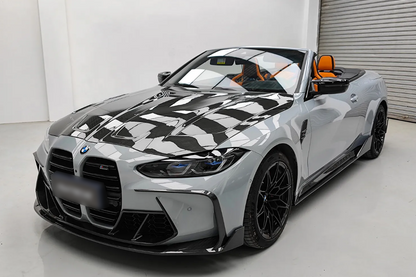 BMW M3/M4(G80/G82) Prepreg Carbon Fiber Hood/Bonnet - Carbon Hood