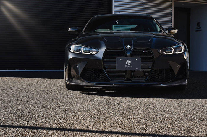 3DDesign Carbon Fibre Front Splitter for BMW M3 & M4 (2020+, G80 G81 G82 G83)
