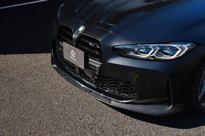 3DDesign Carbon Fibre Front Splitter for BMW M3 & M4 (2020+, G80 G81 G82 G83)