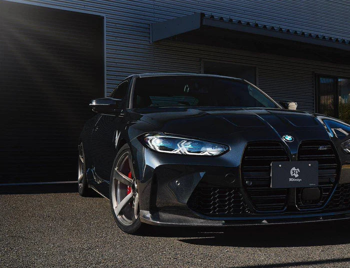 3DDesign Carbon Fibre Front Splitter for BMW M3 & M4 (2020+, G80 G81 G82 G83)