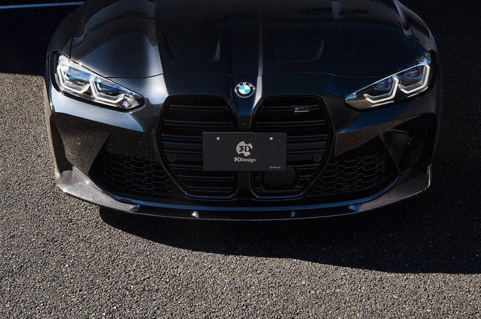 3DDesign Carbon Fibre Front Splitter for BMW M3 & M4 (2020+, G80 G81 G82 G83)