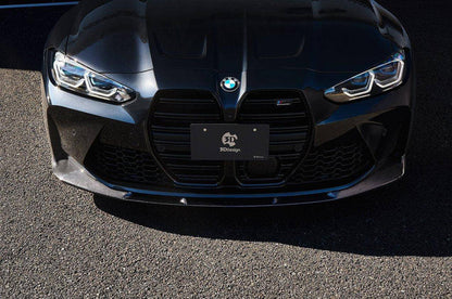 3DDesign Carbon Fibre Front Splitter for BMW M3 & M4 (2020+, G80 G81 G82 G83)