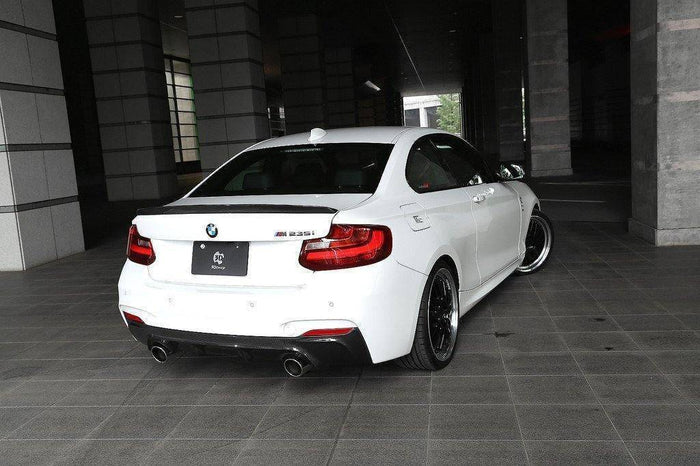 3DDesign Carbon Fibre Rear Diffuser for BMW 2 Series (2014-2020, F22 F23)