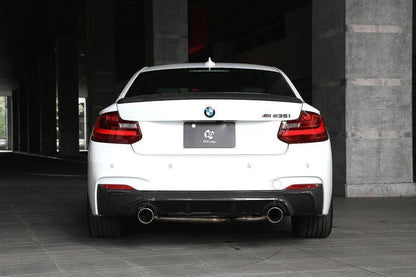 3DDesign Carbon Fibre Rear Diffuser for BMW 2 Series (2014-2020, F22 F23)