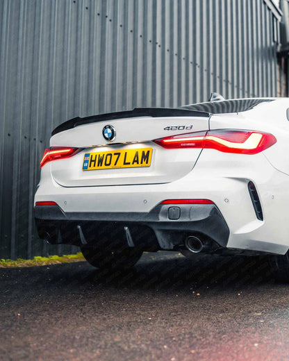 3DDesign Carbon Fibre Rear Diffuser for BMW 4 Series (2020+, G22 G23)