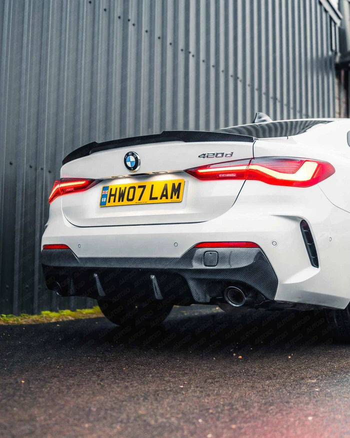 3DDesign Carbon Fibre Rear Diffuser for BMW 4 Series (2020+, G22 G23)