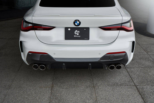 3DDesign Carbon Fibre Rear Diffuser for BMW 4 Series (2020+, G22 G23)