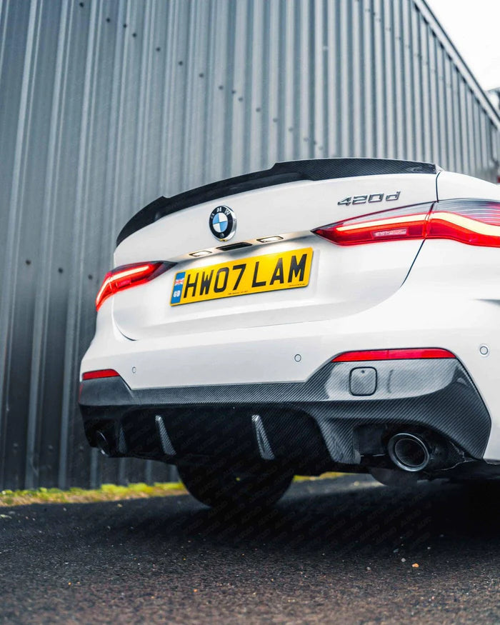 3DDesign Carbon Fibre Rear Diffuser for BMW 4 Series (2020+, G22 G23)