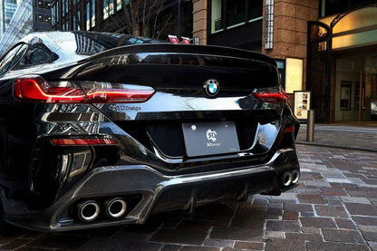 3DDesign Carbon Fibre Rear Diffuser for BMW 8 Series (2019+, G16)
