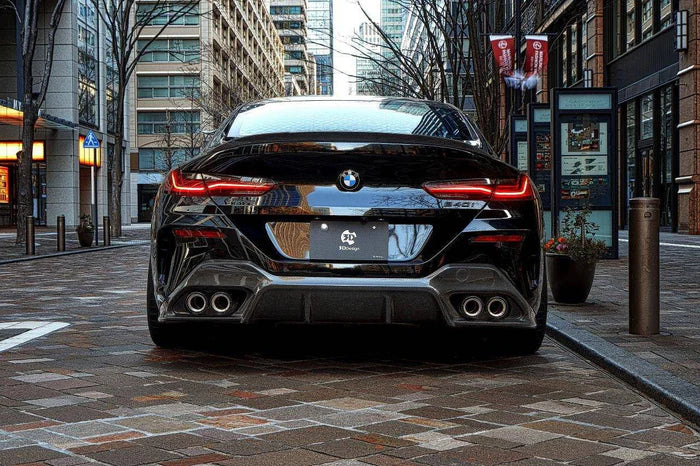 3DDesign Carbon Fibre Rear Diffuser for BMW 8 Series (2019+, G16)