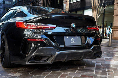 3DDesign Carbon Fibre Rear Diffuser for BMW 8 Series (2019+, G16)