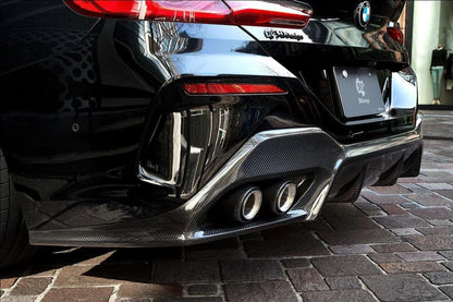 3DDesign Carbon Fibre Rear Diffuser for BMW 8 Series (2019+, G16)