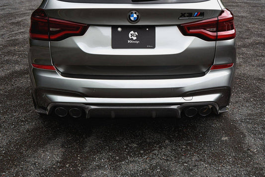 3DDesign Carbon Fibre Rear Diffuser for BMW X3M (2019+, F97)