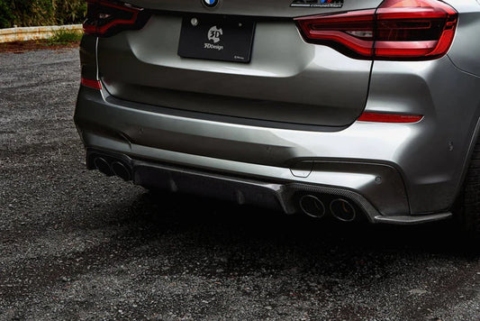 3DDesign Carbon Fibre Rear Diffuser for BMW X3M (2019+, F97)