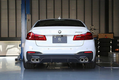 3DDesign Carbon Fibre Rear Diffuser (Type 1) for BMW 5 Series M Sport (2017-2023, G31)