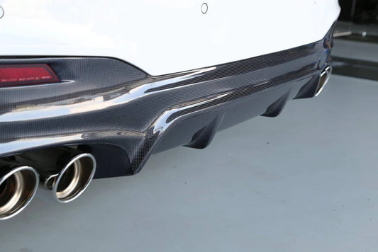 3DDesign Carbon Fibre Rear Diffuser (Type 1) for BMW 5 Series M Sport (2017-2023, G31)