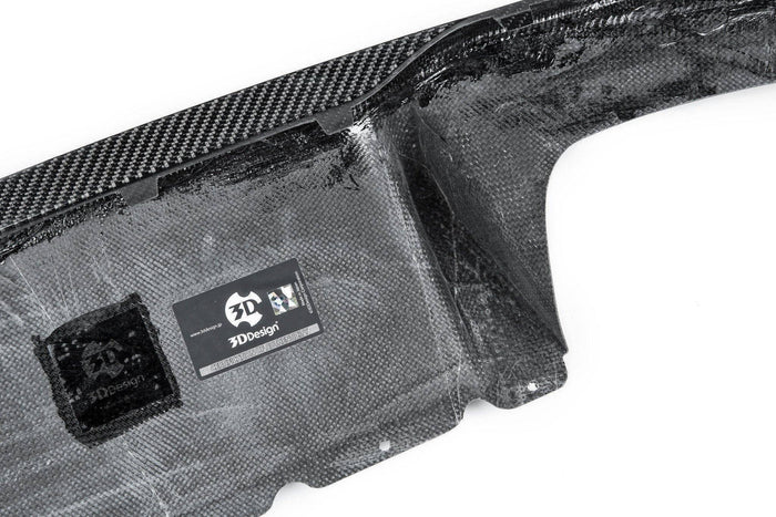 3DDesign Carbon Fibre Rear Diffuser (Type 1) for BMW M2 & M2 Competition (2015-2021, F87)