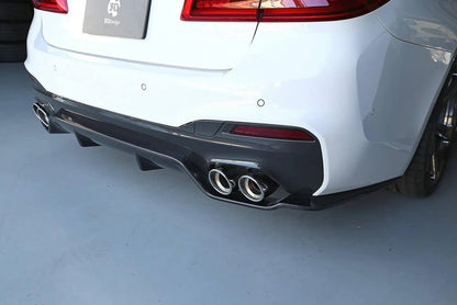 3DDesign Carbon Fibre Type 1 Rear Diffuser For BMW 5 Series M Sport (2017-2023, G30)