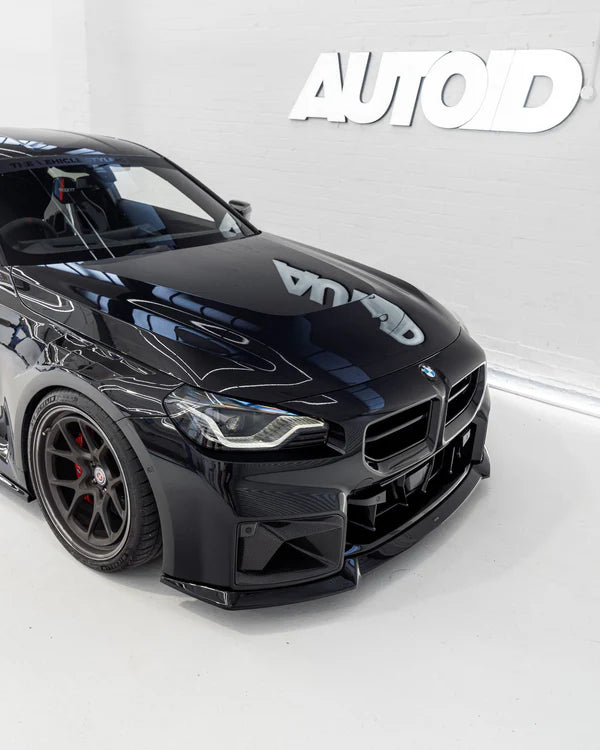 BMW M2 G87 EVO-S Gloss Black Front Lip by ZAERO (2023+)