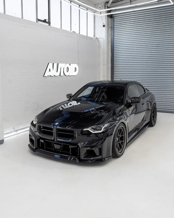 BMW M2 G87 EVO-S Gloss Black Front Lip by ZAERO (2023+)