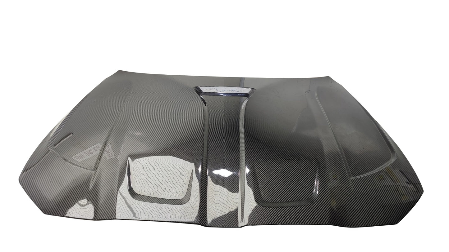 BMW M3/M4(G80/G82) Prepreg Carbon Fiber Hood/Bonnet - Carbon Hood