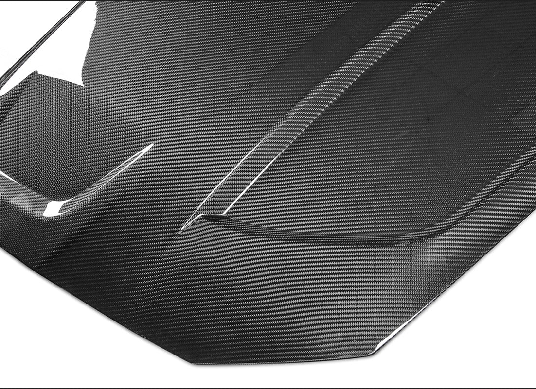 BMW M3/M4(G80/G82) Prepreg Carbon Fiber Hood/Bonnet - Carbon Hood