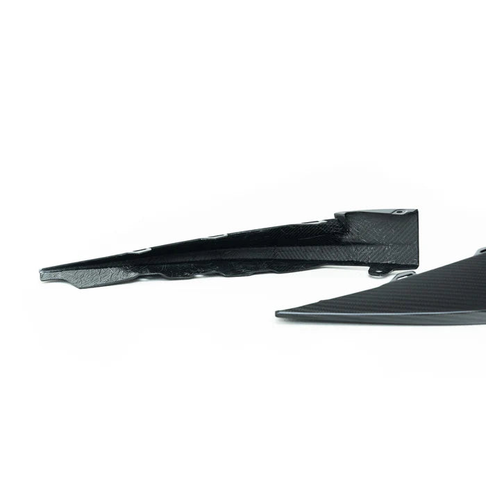 BMW M3 G80 & M4 G82 Carbon Fibre Front Bumper Corner Inserts by Alpha-N (2021+)