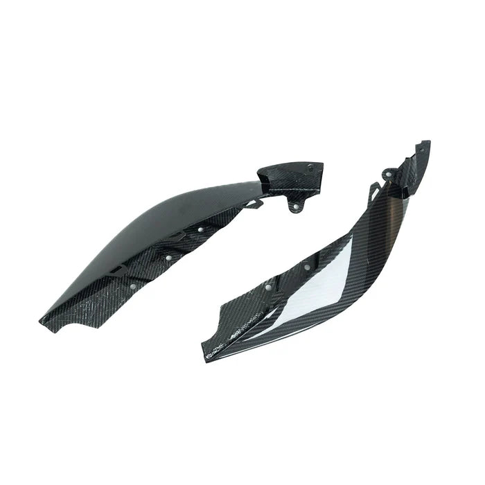BMW M3 G80 & M4 G82 Carbon Fibre Front Bumper Corner Inserts by Alpha-N (2021+)