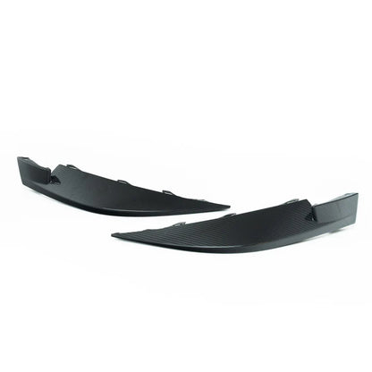 BMW M3 G80 & M4 G82 Carbon Fibre Front Bumper Corner Inserts by Alpha-N (2021+)