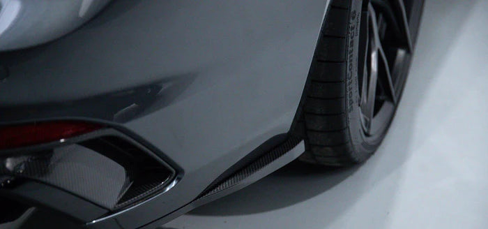 Audi RS4 B9.5 Carbon Fibre Rear Bumper Splitters by Urban (2021+)