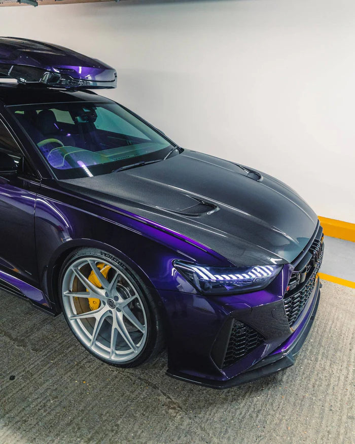 Audi RS6 C8 & RS7 Carbon Fibre Front Bumper Splitter by Urban (2019+)