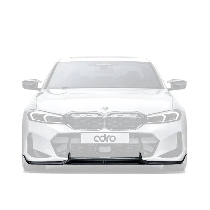 BMW 3 Series M340i G20 G21 LCI Carbon Fibre Front Splitter by Adro (2022+)