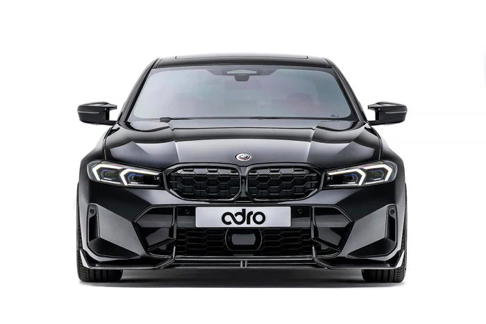 BMW 3 Series M340i G20 G21 LCI Carbon Fibre Front Splitter by Adro (2022+)
